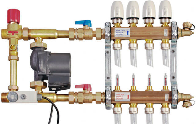 Raumthermostat für Fußbodenheizung