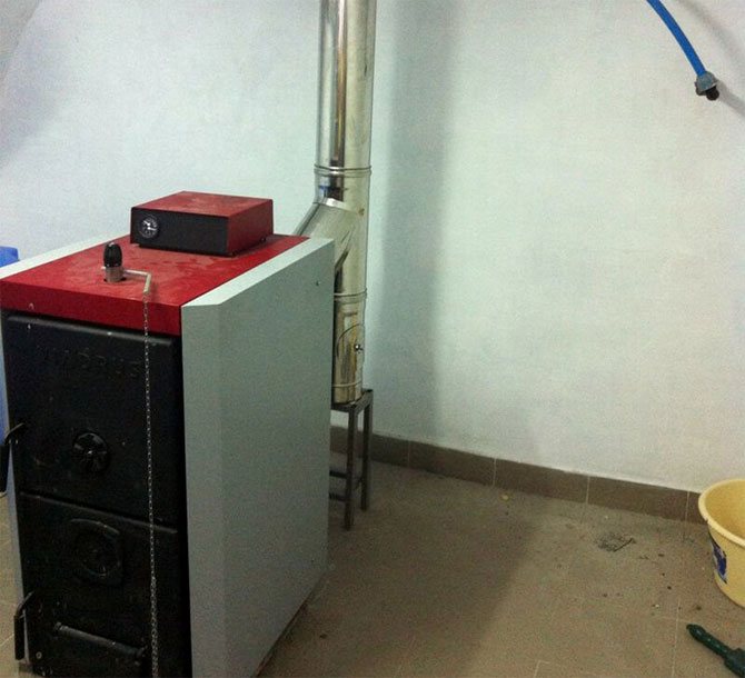 бойлер и комин