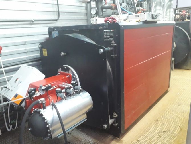 ICI Caldaie REX 85 котел с горелка AL-70V