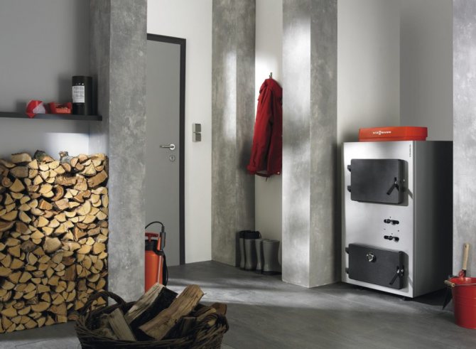 Котел на твърдо гориво за летни вили