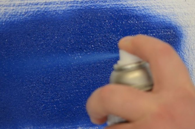 Боядисване на стиропор