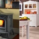 Метални камини със странични и горни връзки за комина