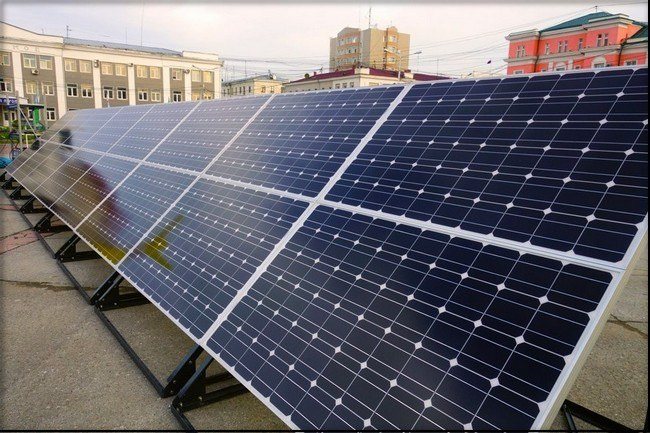 Painéis monocristalinos