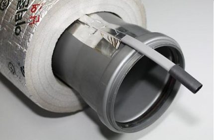 Heating cable installation