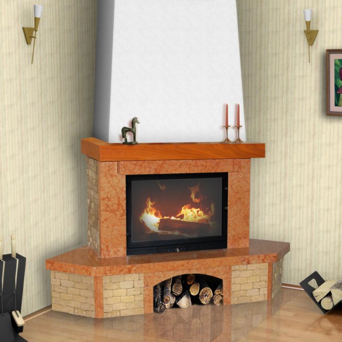 Направи си сам инсталация за камина