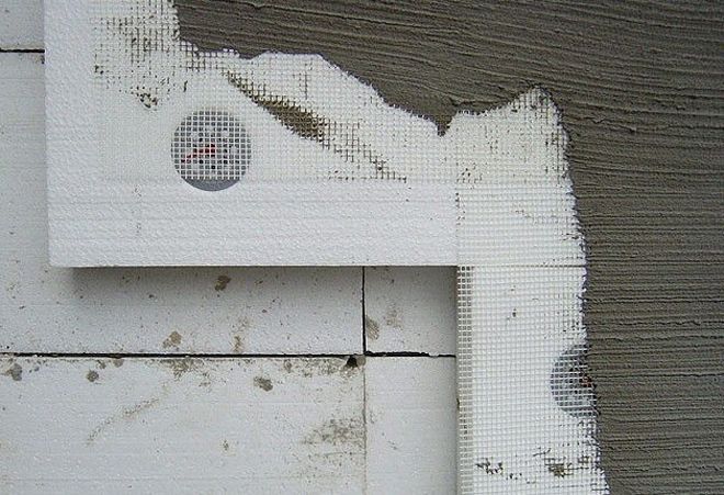 Is it possible to plaster on foam with cement mortar