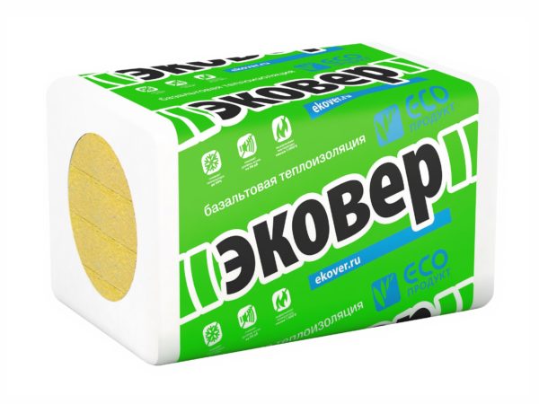 На снимката на minvat Ecover - огнеупорна паропропусклива изолация