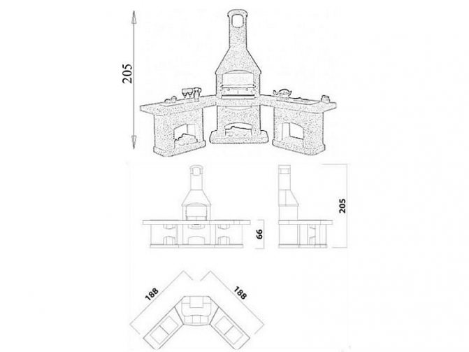 Илюстративна схема на улична печка