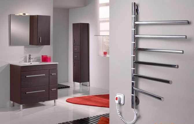 стенна подгряваща релса за кърпи