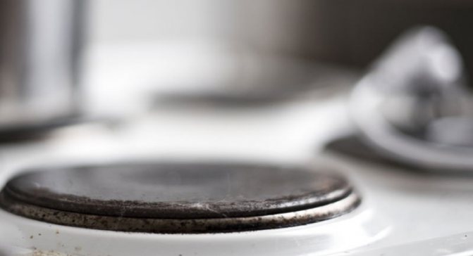 Електрическата печка не се нагрява - горелките не работят