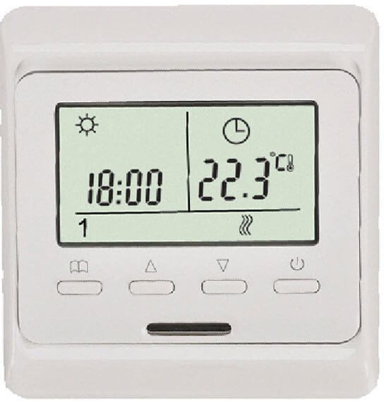 Fußbodenheizung unter den Fliesen