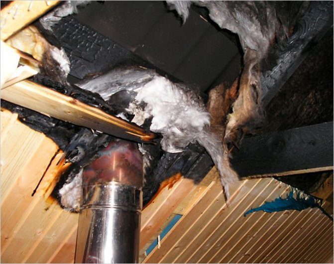 Еднотръбната конструкция се загрява до висока температура