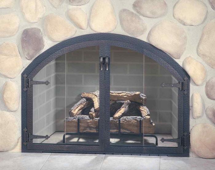огнеупорни врати за камина