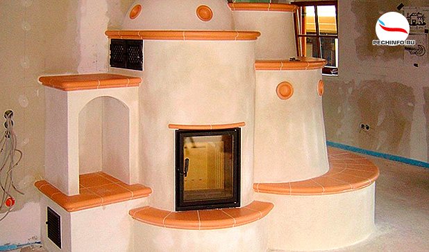 Измазана тухлена пещ