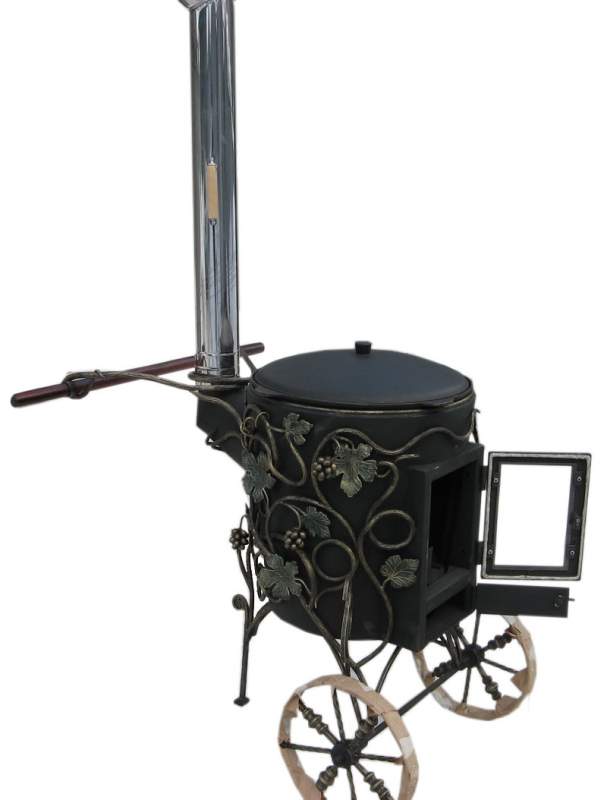 фурна за котел с тръба