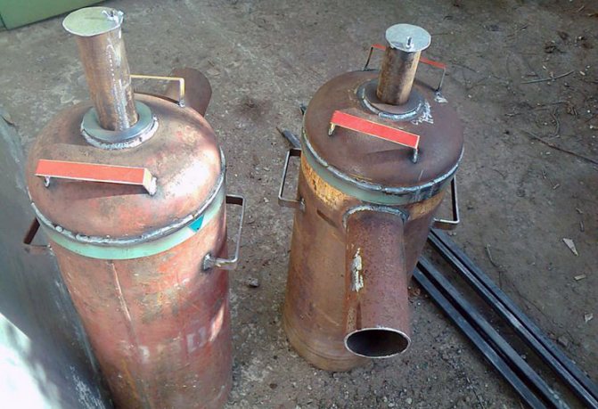 langer brennender Herd