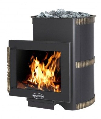 fogão com vidro panorâmico da fornalha