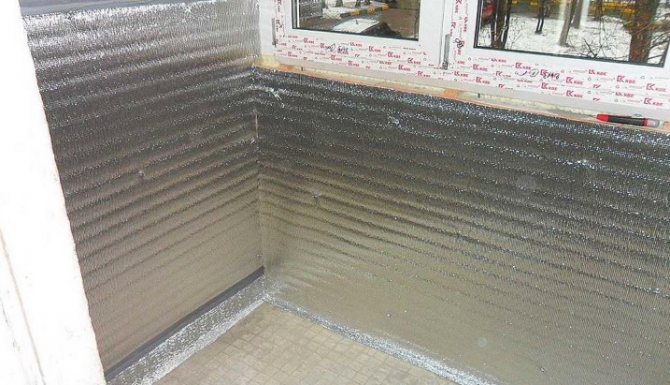 пенофол на балкона