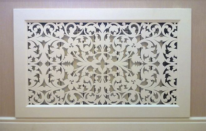 пластмасови радиаторни решетки