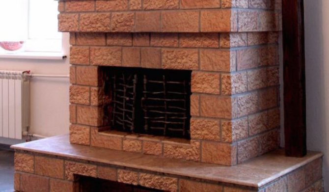 плочки за печки и камини теракота