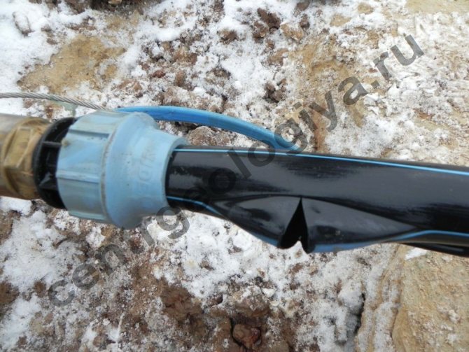 HDPE тръба за водоснабдяване