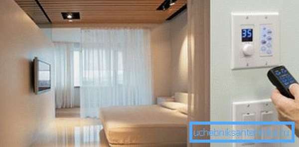 Зависима от времето автоматична система в къщата