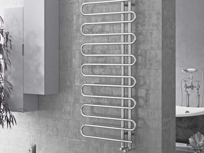 Подгряваща релса за кърпи с анти-бездомни токове