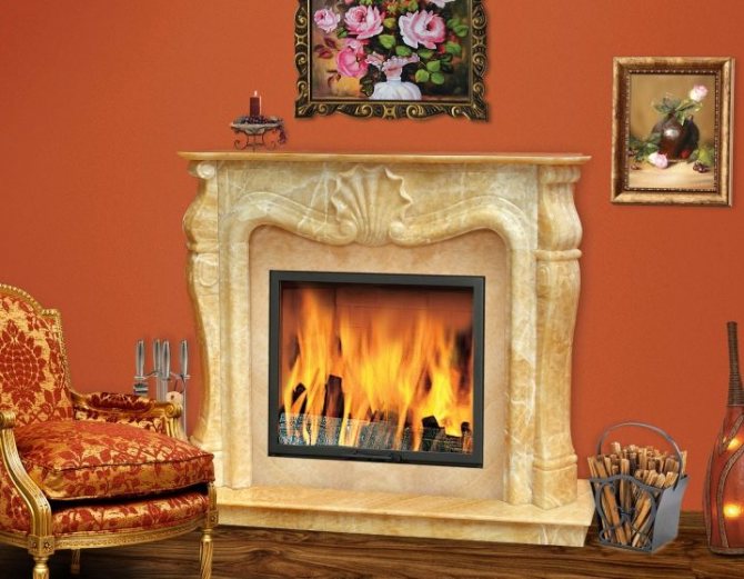 Portail de cheminée