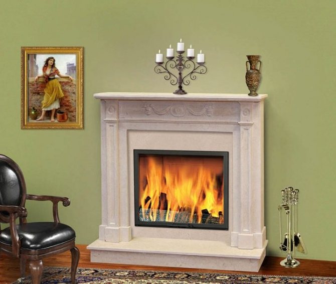 Portail de cheminée