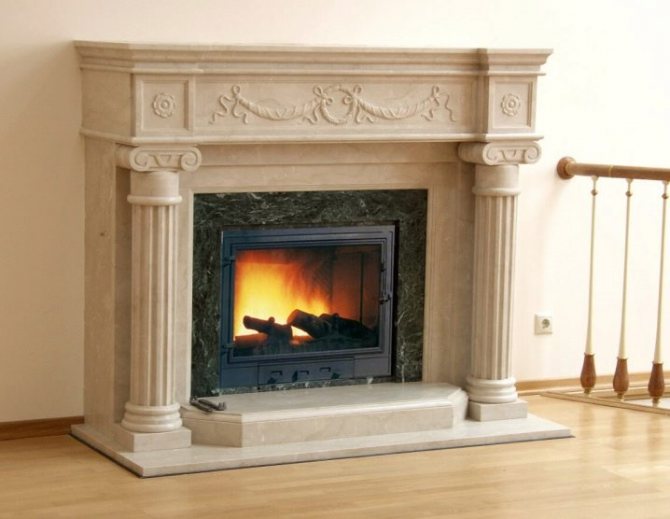 Portail de cheminée