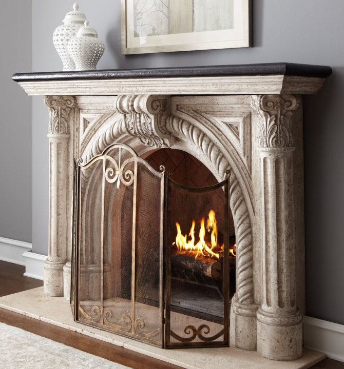 Portail de cheminée