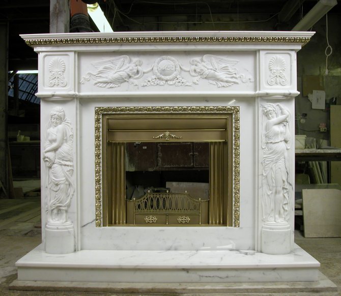 Portail de cheminée