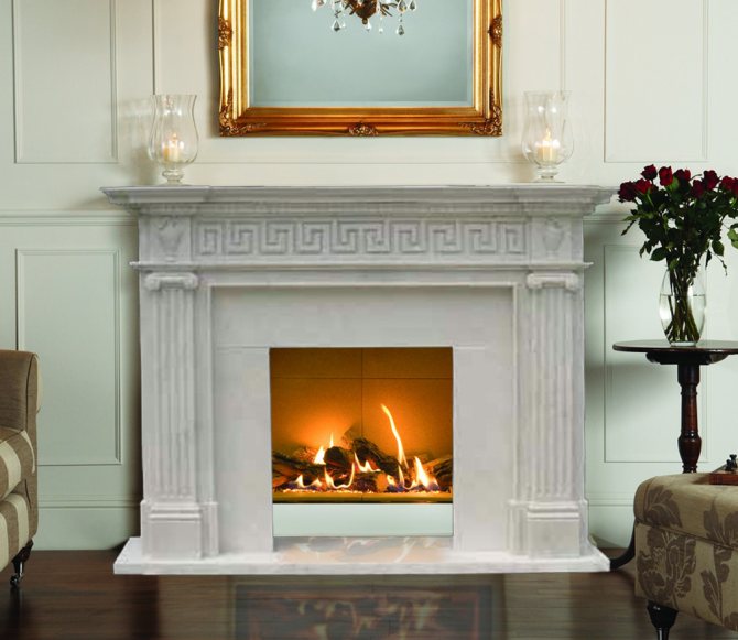 Portail de cheminée