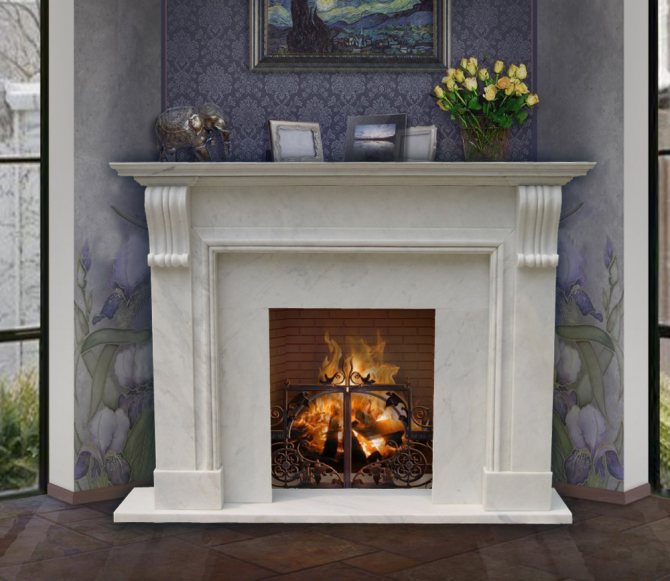 Portail de cheminée