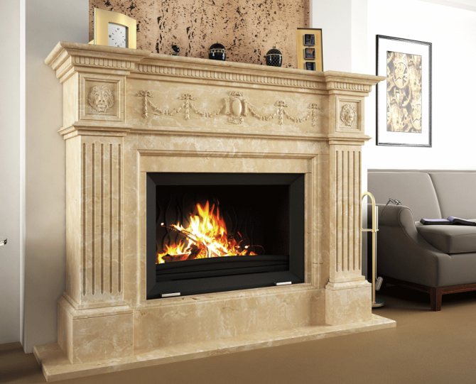 Portail de cheminée