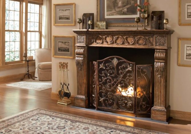 Portail de cheminée