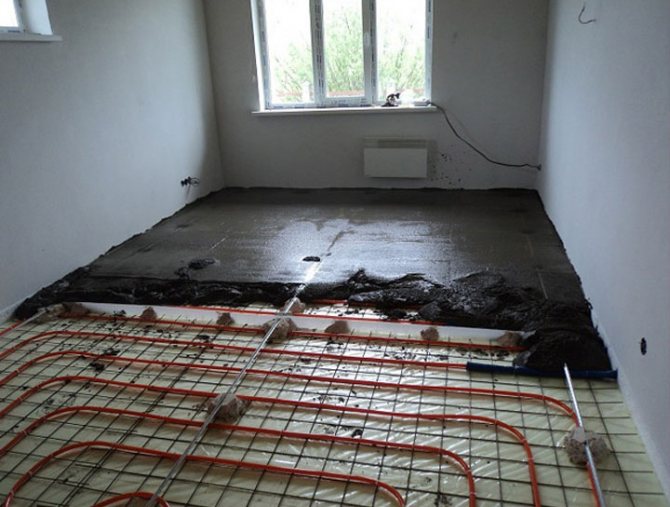 предимства и недостатъци на водно топъл под