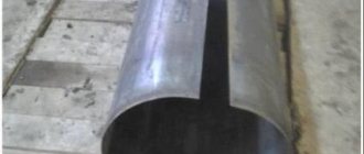 Придаване на ламарина с цилиндрична форма