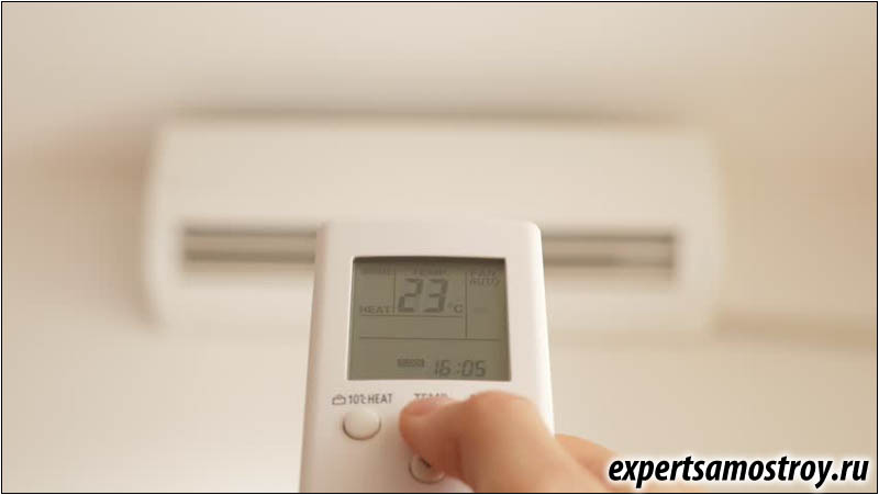 O princípio de funcionamento do ar condicionado na sala