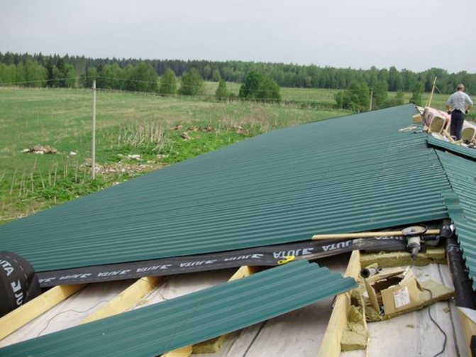 Покривна настилка