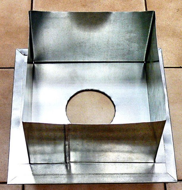 Проходен блок - специална кутия за таванни плочи