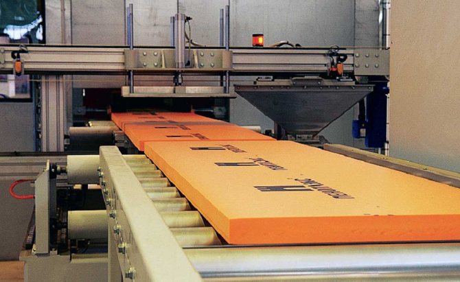 Производство на Penoplex