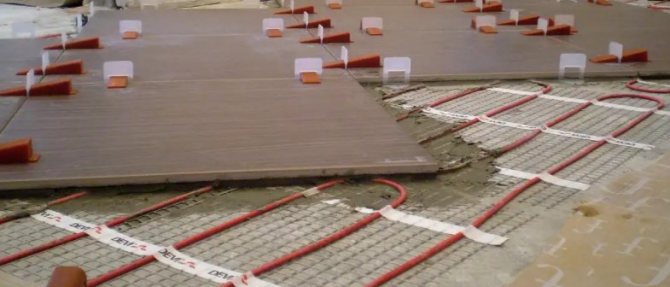 PVC подово отопление