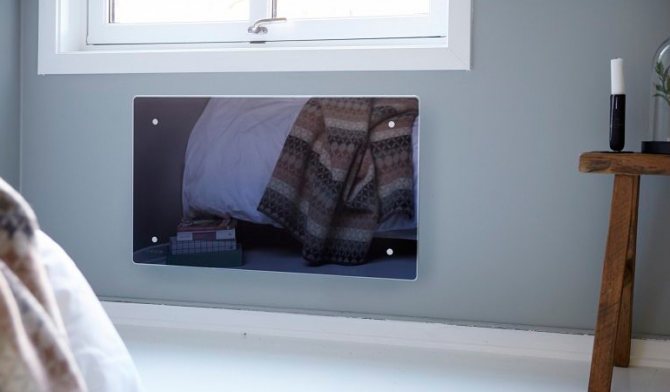 Variedades de convetores elétricos montados na parede