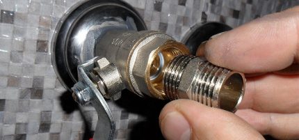 Conexão interferida