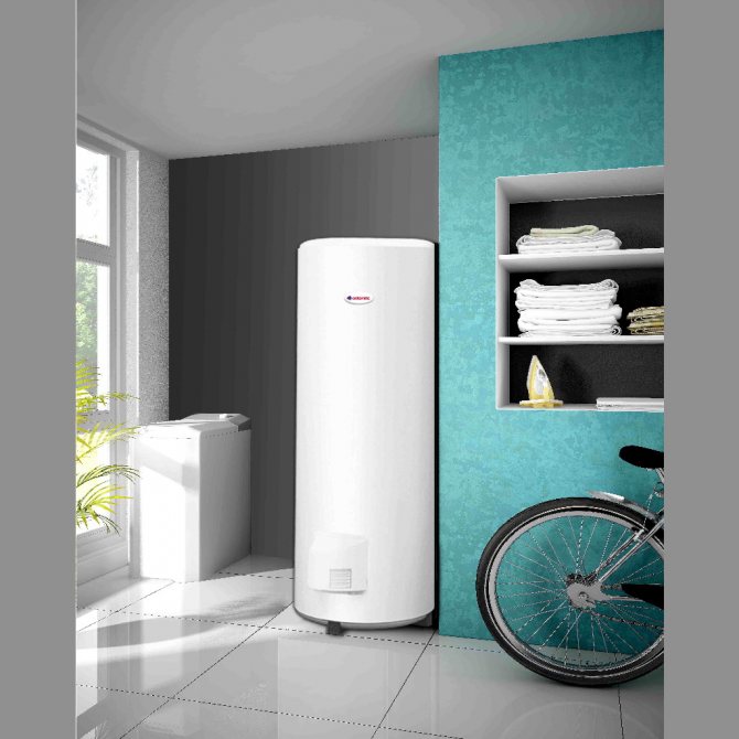 По-трудно е да се източи водата от подовата единица