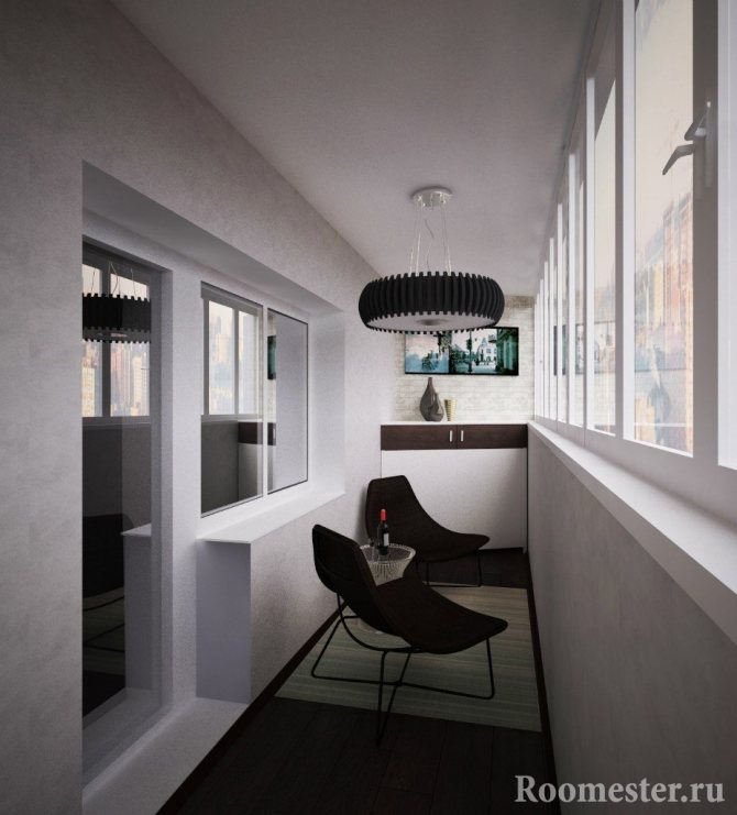 Модерни идеи за проектиране и подреждане на балкона и лоджията