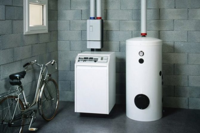 Модерен газов котел в къщата