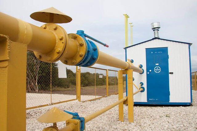 tuyaux en acier pour l'approvisionnement en gaz