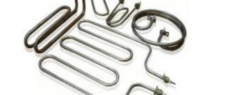 Стандартни нагревателни елементи от тръбен тип